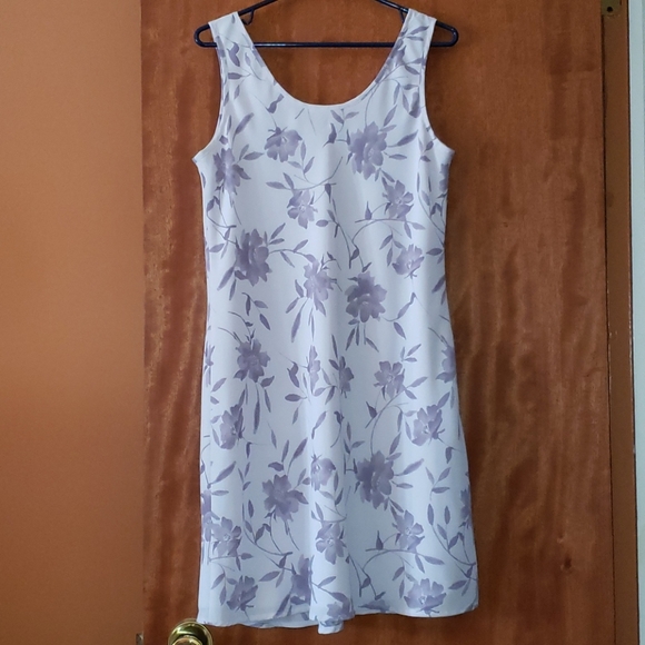 Gorgeous 90's Vintage EXPRESS Lavender Dress - Picture 3 of 4